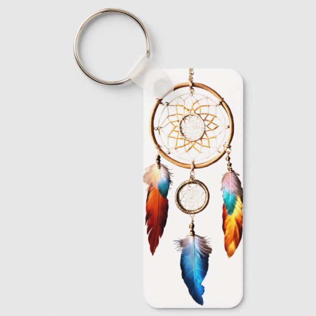 Dream Catcher Charm Key Ring (Front)