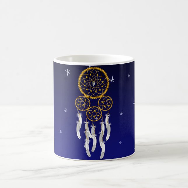 Dream Catcher--Citrine Coffee Mug (Center)