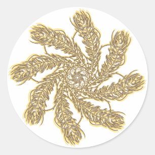 Dream Catcher Classic Round Sticker