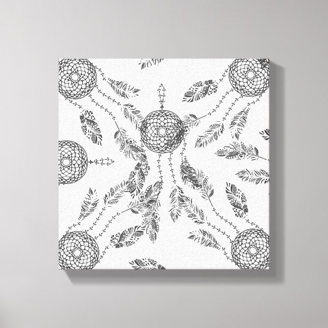 Dream Catcher Design 6 Canvas Print (Front)
