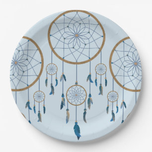 Dream Catcher Designs Paper Plates