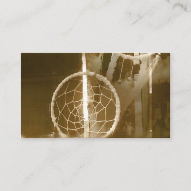 Dream Catcher, Dreamcatcher Business Cards (Front)