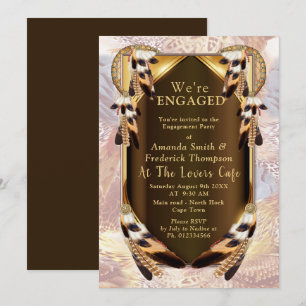 Dream Catcher Engagement Invitation