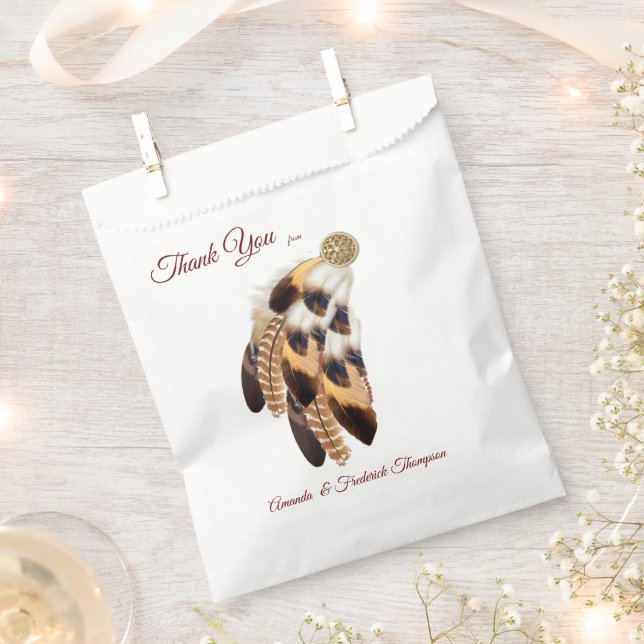 Dream Catcher Favour Bags (Clipped)