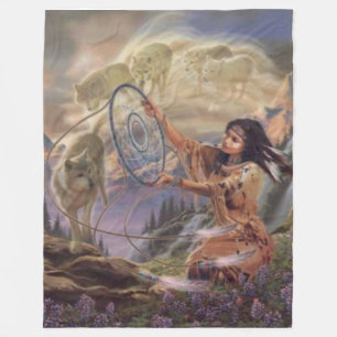 DREAM CATCHER Fleece Blankets