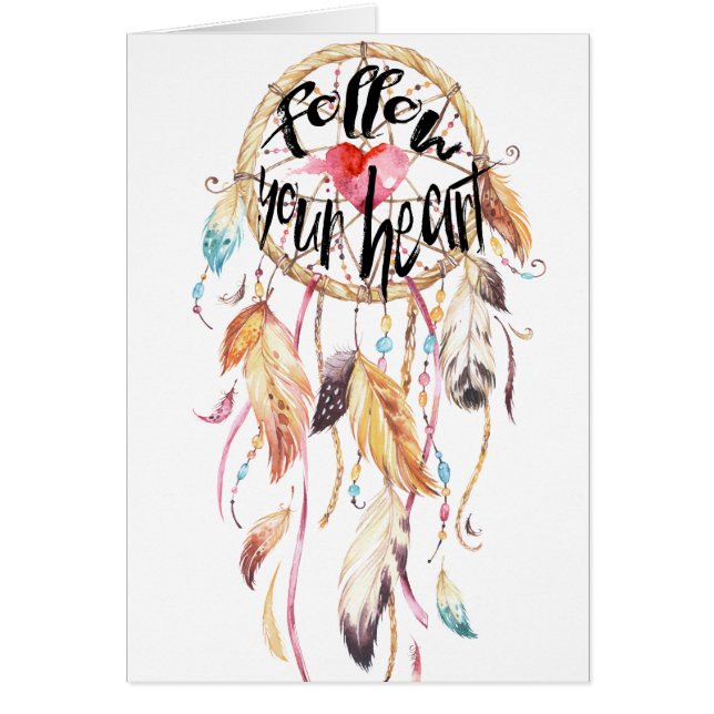 Dream Catcher Follow your heart (Front)