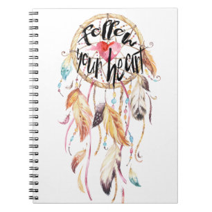 Dream Catcher Follow your heart Notebook