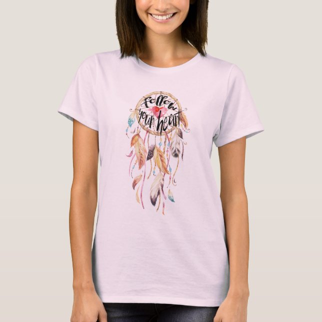 Dream Catcher Heart T-Shirt (Front)