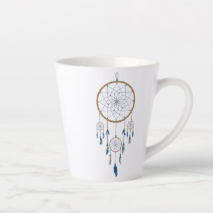 Dream catcher Indian Native American Ethnic Tribal Latte Mug