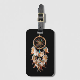 Dream catcher Indian Native American Ethnic Tribal Luggage Tag