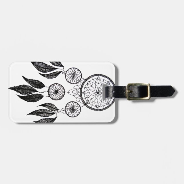 Dream Catcher Luggage Tag (Front Horizontal)