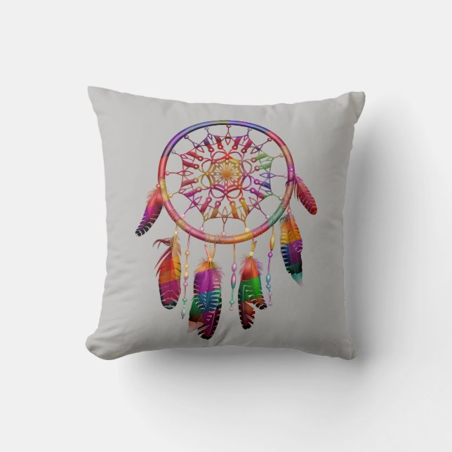 DREAM CATCHER NATIVE AMERICAN PILLOWS (Front)