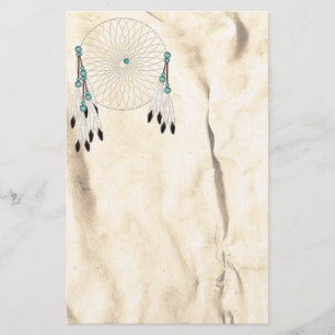 Dream Catcher  Native American  Stationery
