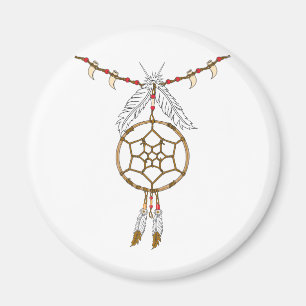 Dream Catcher Necklace Magnet