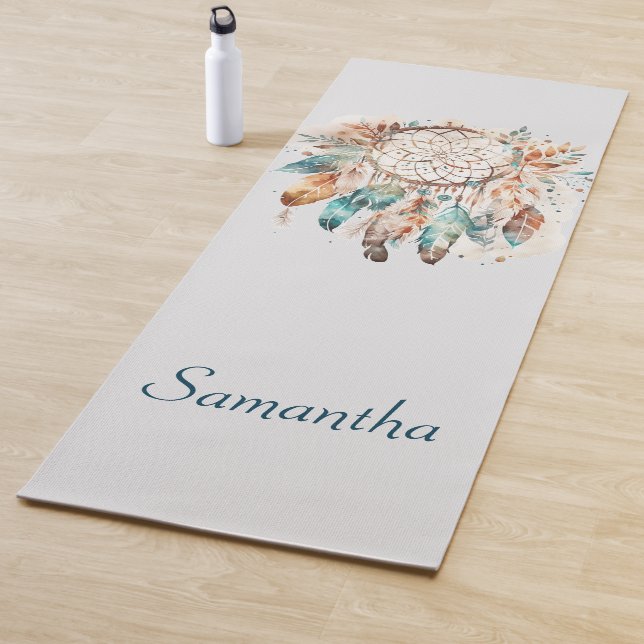 Dream Catcher Personalised Yoga Mat (In Situ)