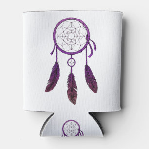 Dream Catcher purple Can Cooler