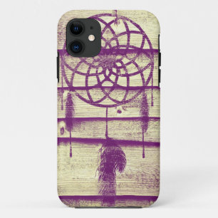 Dream Catcher Purple Wood iPhone 11 Case