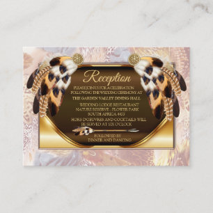 Dream Catcher Reception Enclosure Card