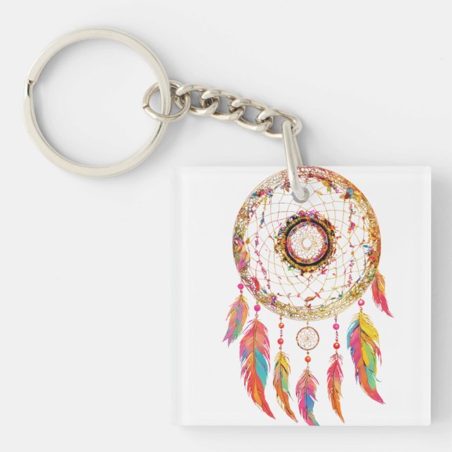 Dream Catcher Serenity Key Ring (Front)