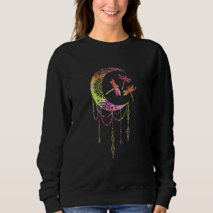 Dream Catcher Spirit Animal Chakra Colourful Drago Sweatshirt