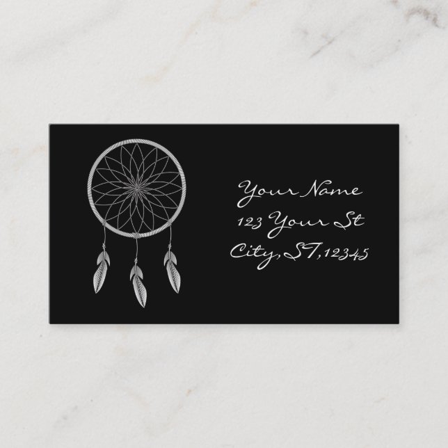 Dream-catcher Thunder_Cove Business Card (Front)