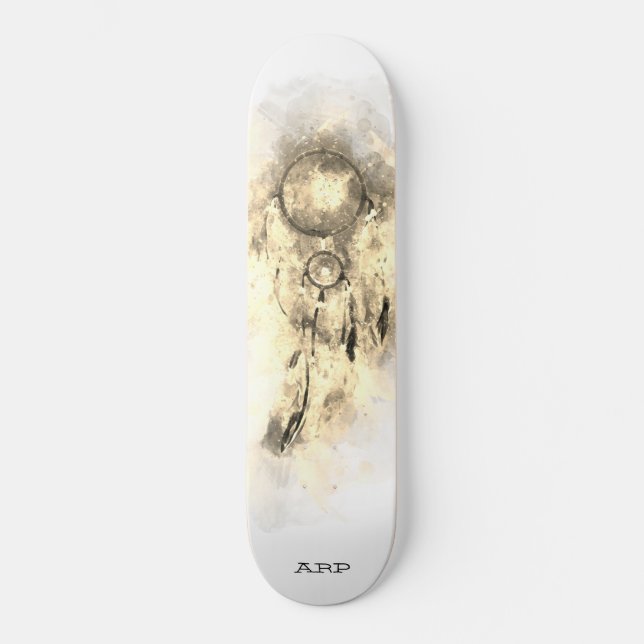 *~* Dream Catcher Tribal Shaman Sacred Shamanic Skateboard (Front)