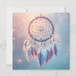 Dream Catcher with Soft Feathers and Beads