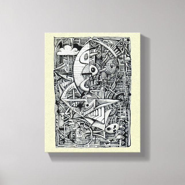 Dream Chamber Canvas Print (Front)