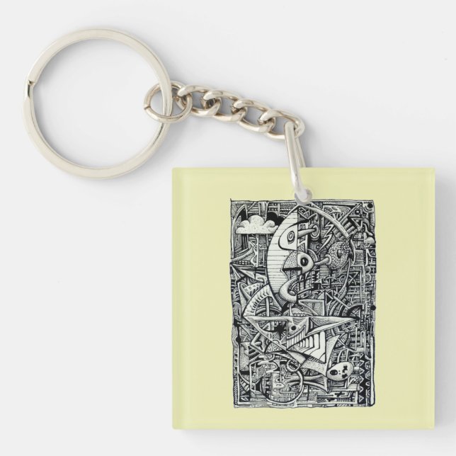 Dream Chamber  Key Ring (Front)