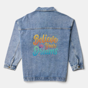 Dream Chaser Tee Denim Jacket
