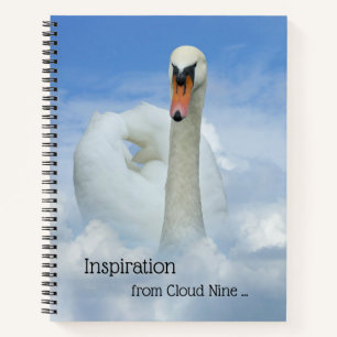 Dream Cloud Nine Swan Notebook