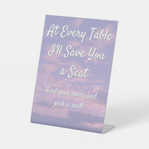 Dream Clouds Lover Seating Sign