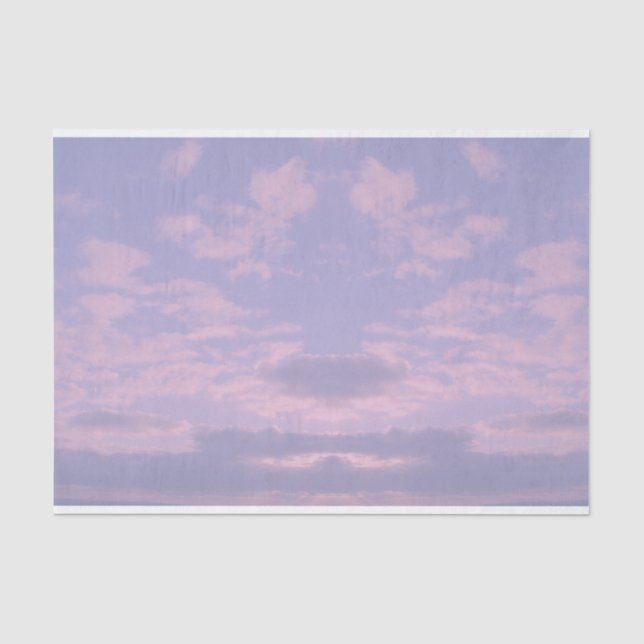 Dream Clouds Lover Theme Tissue Paper (Front)