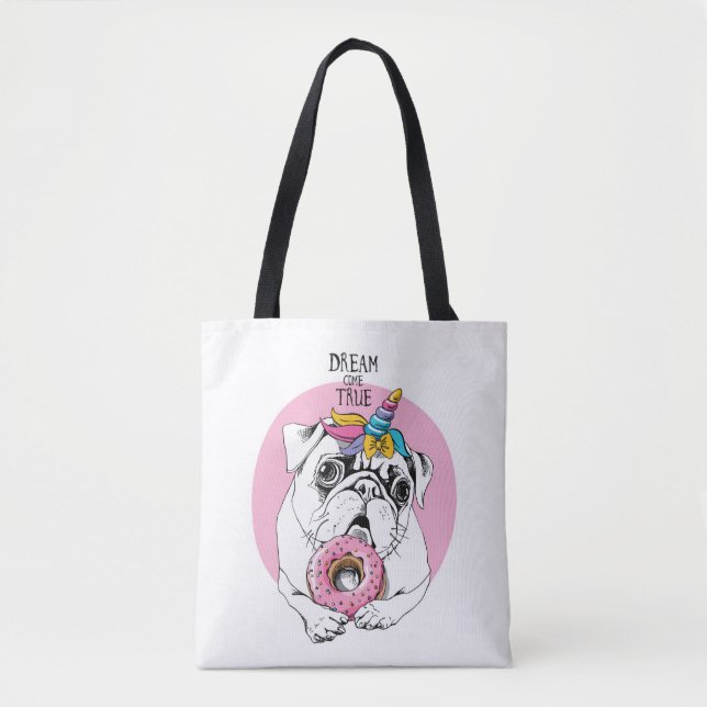 Dream Come True Tote Bag (Front)