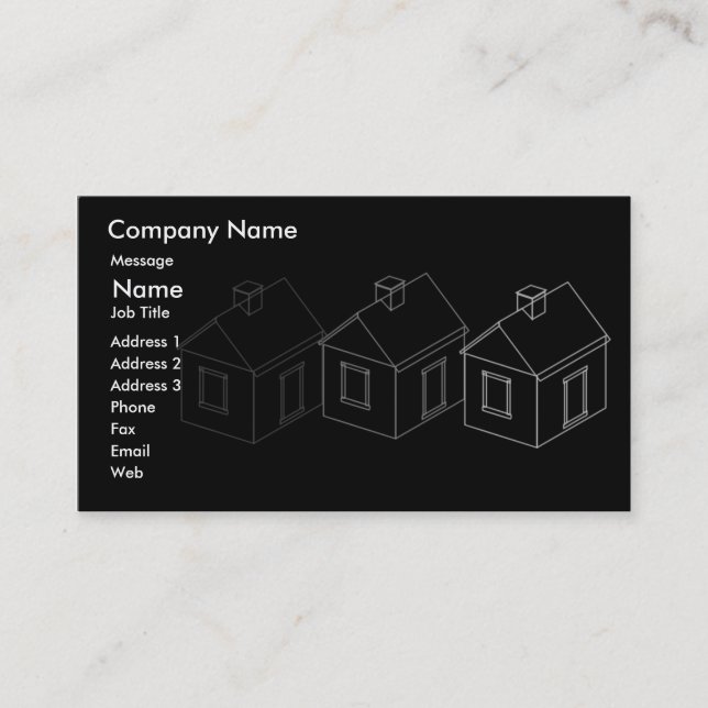 Dream Design Business Card (Front)
