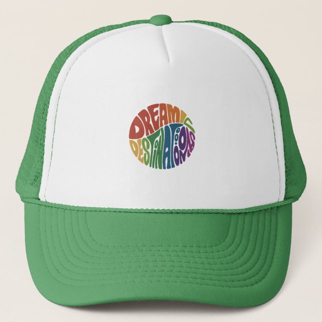  Dream Destinations Adventure Tucker Hat (Front)