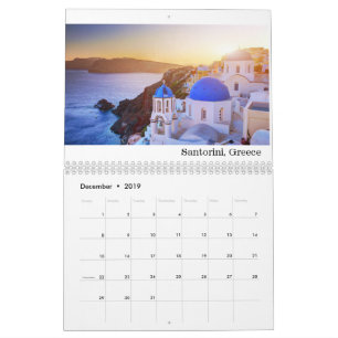 Dream Destinations Calendar