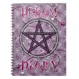 Dream Diary - pink Notebook