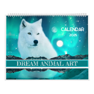 Dream fantasy art animal Calendar