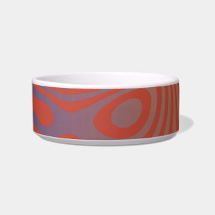 Dream Flow l Abstract Trippy Pattern - No. 01 Bowl