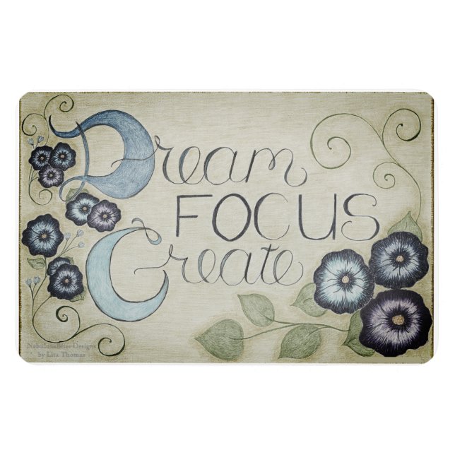 Dream Focus Create Magnet (Twilight) (Horizontal)