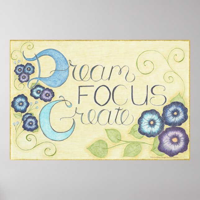 Dream Focus Create Poster (Vivid) (Front)
