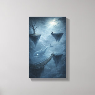 Dream Fracture – Surreal Ocean Canvas Art