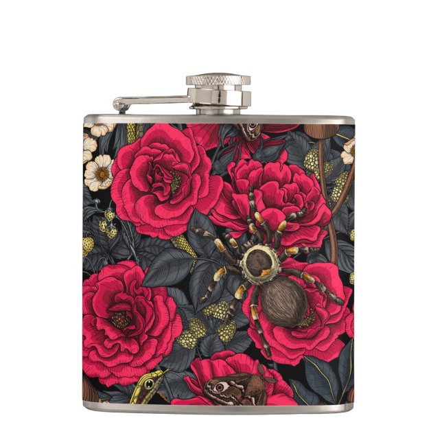 Dream garden 3 hip flask (Front)