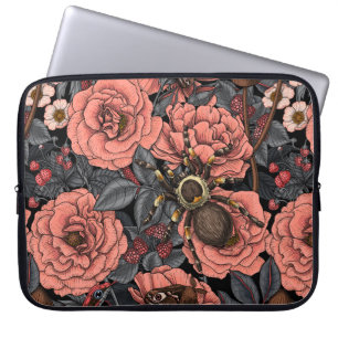 Dream garden laptop sleeve