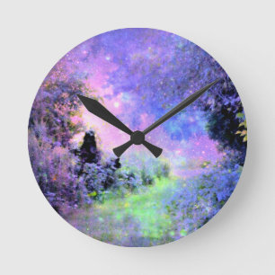 Dream Garden Light Round Clock