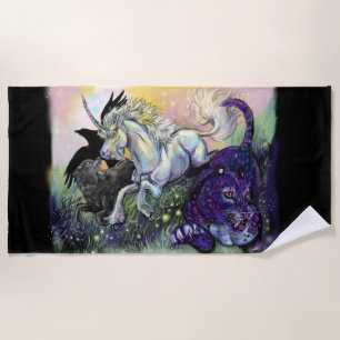 Dream Gaurdians Beach Towel