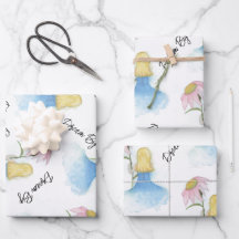 Dream Girl holding Giant Flower "Dream Big"