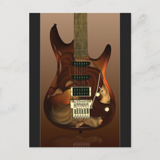 Dream Guitar - Grace Postcards (Front)