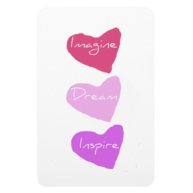 Dream Hearts Magnet (Vertical)